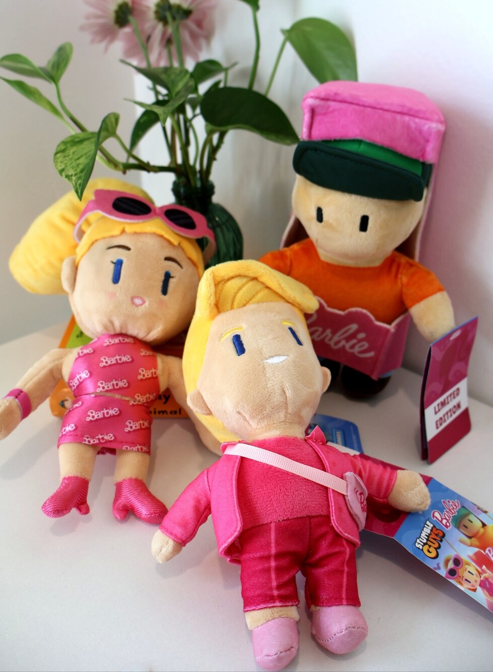 NWT Limited Edition Stumble Guys × Barbie Plush Buddies Bundle of 3